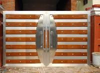 Steel Wood Gate