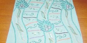 Hand Embroidered Fabric-230