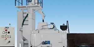 Swing Table Type Wheel Shot Blasting