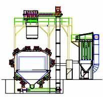 Tunnel Shot Blasting Machine
