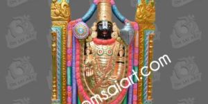 Marble Tirupati Balaji Statue