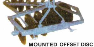 Mounted Offset Disc Harrow