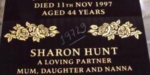 Lettering in Memorials