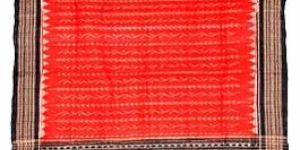 Mangalagiri Gold Khadi Printed Dupatta Pd-62