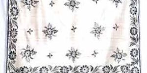Tussar Floral Painted Dupatta PD-78