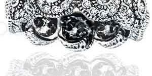 Mgr000227 White Gold Band