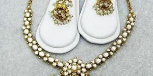 Kundan Necklace Set-set-267