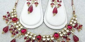 Kundan Necklace Set-set-272