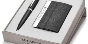 Sheaffer Business Card Holder with Pen