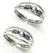 Silver Toe Ring