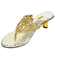 Ladies Embroidered Footwears