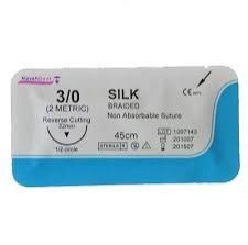 Silk Braided Suture