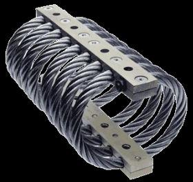 Full Helical Wire Rope Isolator