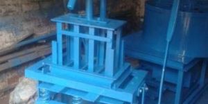 Manual Concrete Block Making Machine