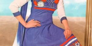 Cotton Anarkali Dress Materials