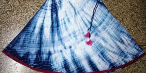 Shibori Cotton Skirt