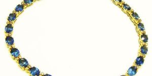 Gold Gemstones Bracelet