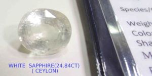 White Sapphire - Ceylon