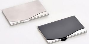 Stainless Steel Card Holders