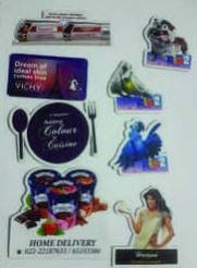 Promotional Fridge Magnet Stickers