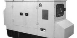 Generator Set with Control Panel