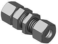 Straight Bulkhead Couplings
