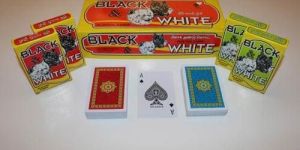 Black & White Playing Cards