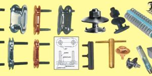 Fastener Plate Hawk Type