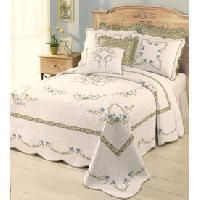 Embroidered Bedspread