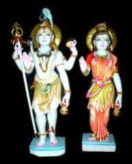 Shiv Parvati Statue