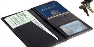 Leather Passport Holder