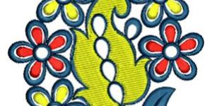 Applique Embroidery Design
