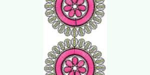 Cording Lace Border Embroidery Design