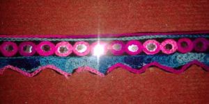 Woolen Thread Work Lace