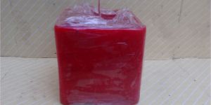 Red Square Candles