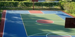 Synthetic Basketball Court Flooring