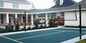 Synthetic Volleyball Court Flooring