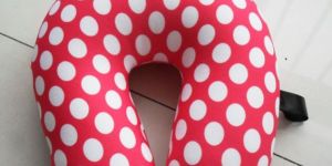 U Shaped Microbead Pillow