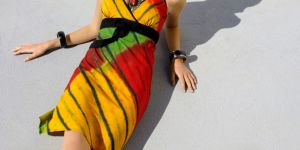 Summer Tie Dye Dress