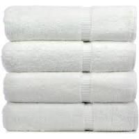 Coloured Dobby Bath Towels