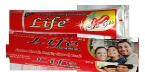 Life Red Gel Toothpaste