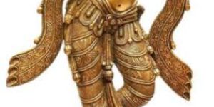 Brass Dancing Lady Statue