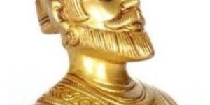 Brass Chhatrapati Shivaji Statue