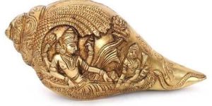 Brass Vishnu Shankh