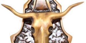 Brass Bull Head Door Knocker