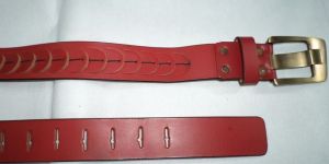 Red Smooth Belt
