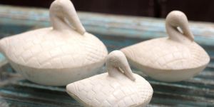 Marble Floating Duck