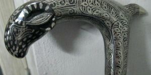 Snake Shaped Walking Stick Head