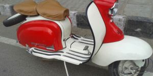 Restored Lambretta Scooters