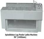 SPINDLE LESS VENEER LOG PEELING LATHE MACHINE
